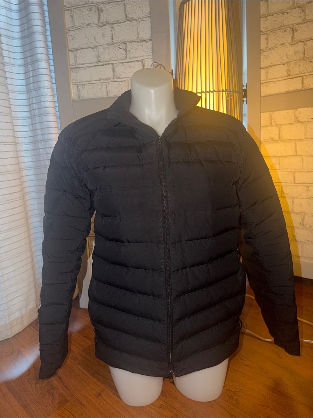 Men's Lululemon Black Quilted Lightweight Puffer Jacket